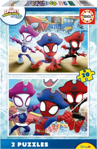 Educa παζλ Spidey και οι υπέροχοι φίλοι του 2x20 κομμάτια