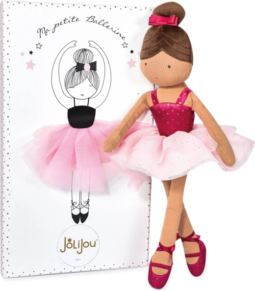 Doudou Jolijou κούκλα μπαλαρίνα Isadora 35 cm