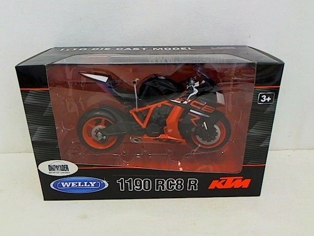 Συλλεκτικό μοντέλο μοτοσικλέτας Welly KTM 1190 RC8 R 1:10