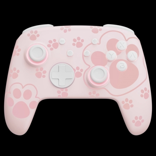 Ασύρματο χειριστήριο FUNLAB Firefly Pro για Switch με σχέδιο πατούσας γάτας