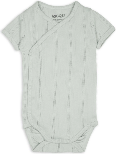 Κορμάκι Lodger με κοντό μανίκι Pointelle Silk μέγεθος 68