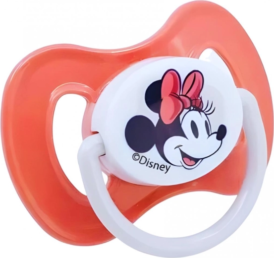 Ανατομική πιπίλα Disney Minnie με κάλυμμα 6+ μηνών - 1 τεμάχιο