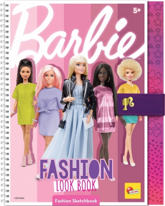 Μπλοκ Σχεδίασης Barbie