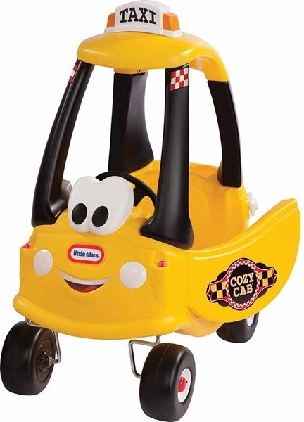 Αυτοκινητάκι ισορροπίας Little Tikes Cozy Coupe ταξί για παιδιά – κίτρινο