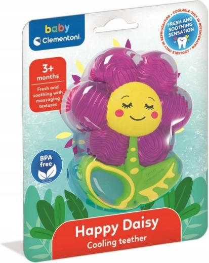 Clementoni Baby ψυχόμενο μασητικό Χαρούμενη μαργαρίτα