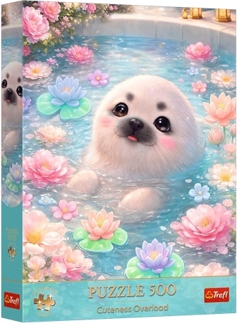 Παζλ Premium Plus Cuteness Overload Słodka foka - 500 κομμάτια