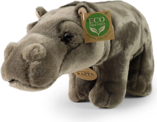 Rappa Λούτρινος ιπποπόταμος σε όρθια στάση 30 cm Eco-Friendly