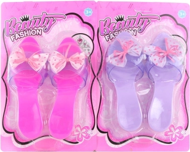 Πλαστικές γοβάκια με φιόγκο για παιδιά