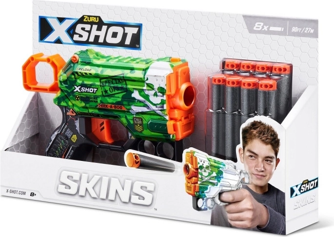ZURU X-Shot Skins Menace αφρώδες blaster 27 μ.