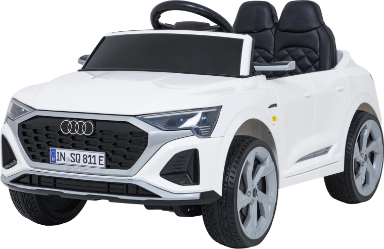 Ηλεκτρικό παιδικό αυτοκινητάκι Audi SQ8 με τηλεχειριστήριο, λευκό