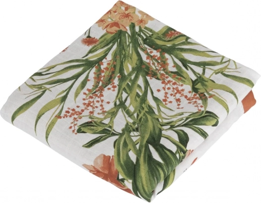 Tommy Lise Μπαμπού μουσελίνα κουβερτούλα Scarlet Dreams 106x106 εκ.