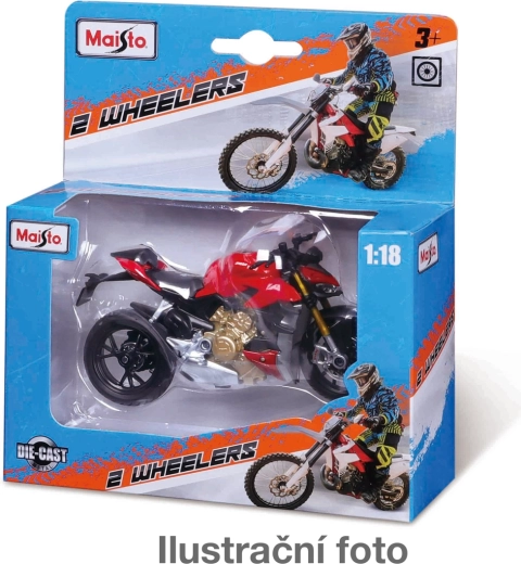Μεταλλικό μοντέλο μοτοσικλέτας Maisto Wheelers 1:18