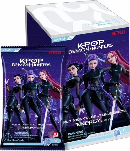 K-pop Demon Hunters – Energy Edition – συλλεκτικό booster box καρτών (12 πακέτα)