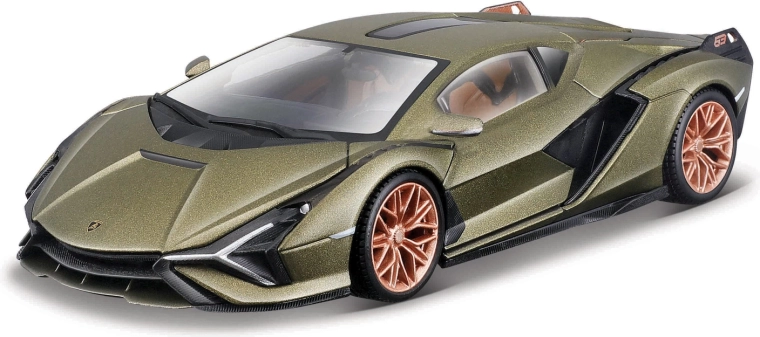 Maisto Speed Icons Lamborghini Sián FKP 37 σε ματ πράσινο 1:64