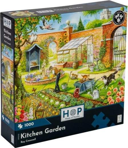 House of Puzzles Πανασχόληση στον κήπο, παζλ 1000 κομματιών