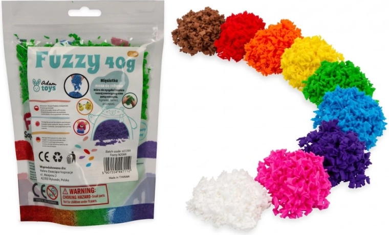 Αφρώδης πηλός Fuzzy Adam Toys 40 g