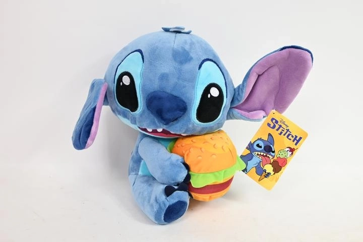 Λούτρινο παιχνίδι Disney Stitch με μπέργκερ 25 cm