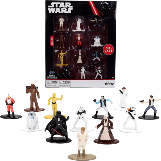 Σετ 12 μεταλλικών φιγούρων STAR WARS Metalfigs – σειρά 1