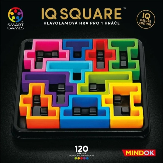MINDOK SMART GAMES IQ Deluxe Square λογικό παζλ