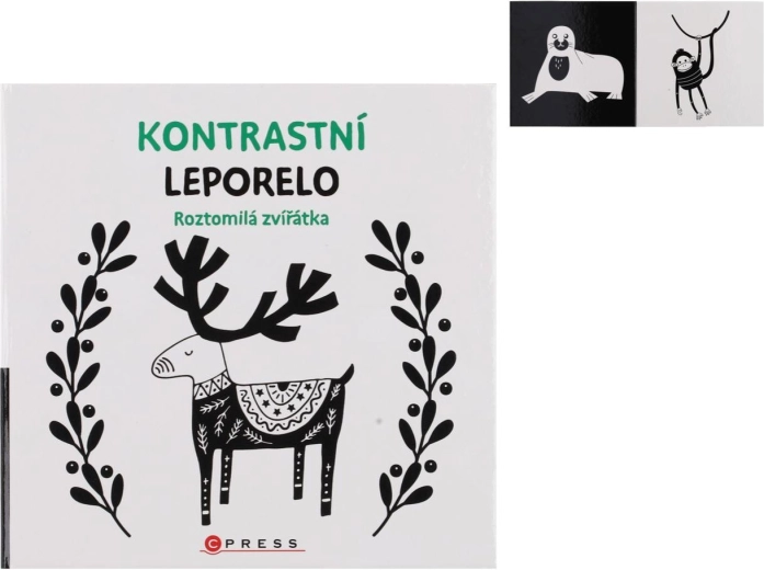 Κοντραστ leporelo χαριτωμένα ζωάκια 15,5 × 15 cm