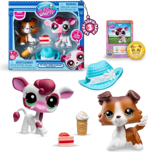Hasbro Littlest Pet Shop Cowabunga σετ φιγούρων και αξεσουάρ