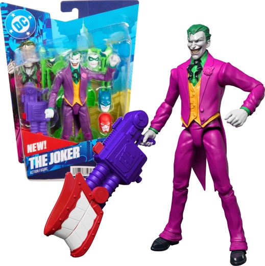 Mattel DC Comics φιγούρα Joker 17 cm με αξεσουάρ
