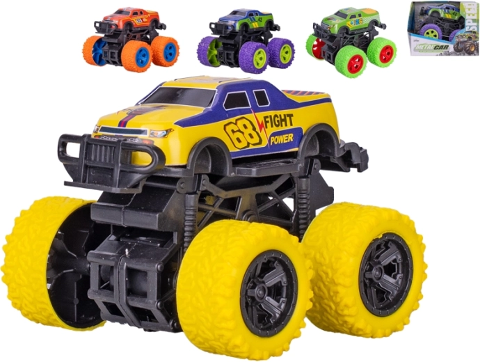 Μεταλλικό monster truck με μηχανισμό αδράνειας 10 cm