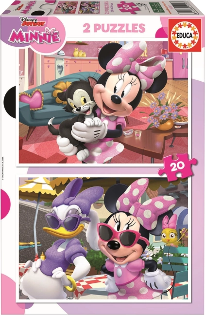 Educa παζλ Minnie 2x20 κομμάτια