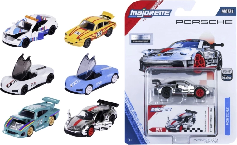Μεταλλικό αυτοκινητάκι Porsche Motorsport Deluxe - 1 τεμάχιο