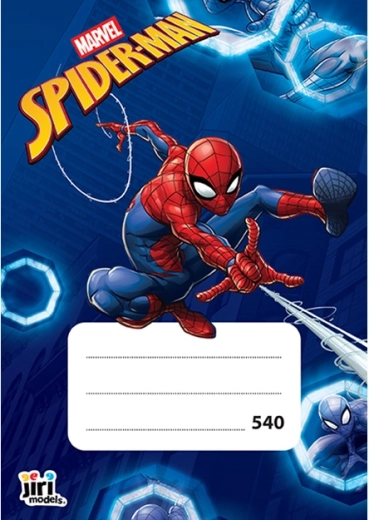 Σχολικό τετράδιο A5 Spiderman 540 χωρίς γραμμές (40 φύλλα)