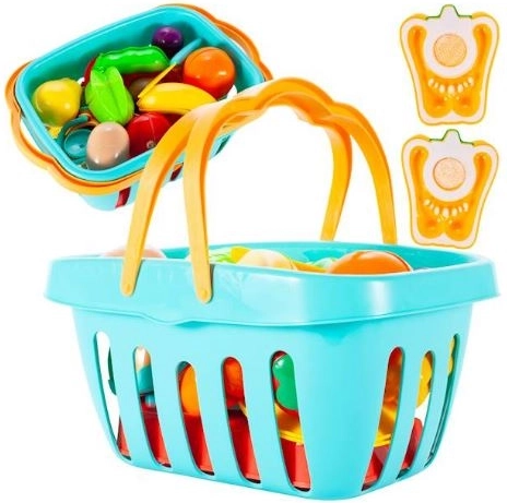 Καλάθι με φρούτα και λαχανικά για κοπή