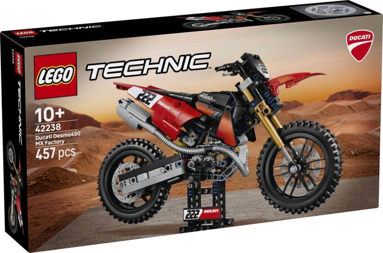 LEGO Technic μοτοσικλέτα Ducati Desmo450 MX Factory