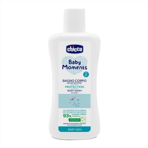 Chicco Baby Moments Protection αφρόλουτρο για μωρά από τη γέννηση 200 ml