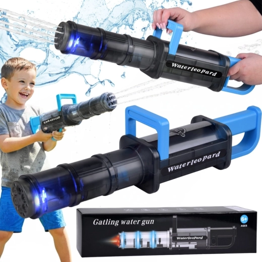 Ηλεκτρικό νεροπίστολο Waterleopard με LED φωτισμό, αυτόματη άντληση