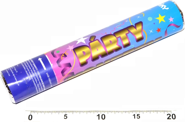 Εκτοξευτής κομφετί πάρτι 30 cm WIKY