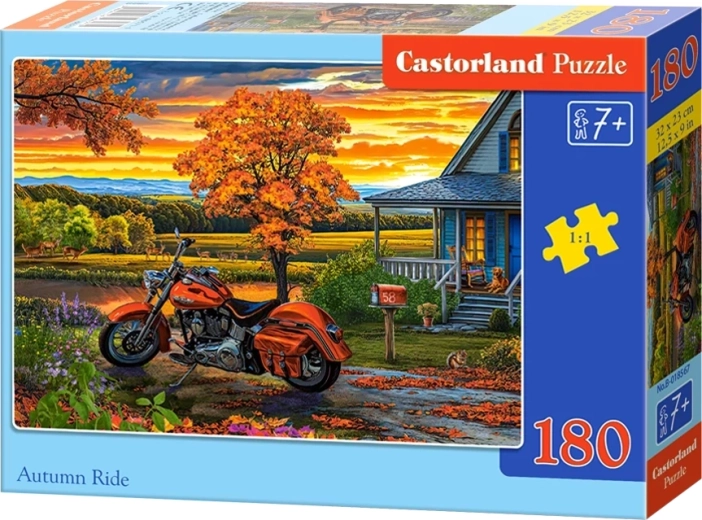 Παζλ Castorland Φθινοπωρινή βόλτα 180 κομματιών