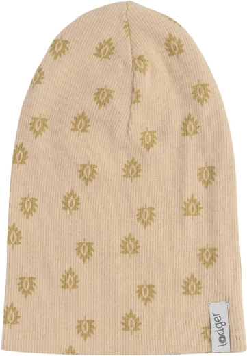 Σκουφάκι beanie Lodger print rib linen (6–12 μηνών)