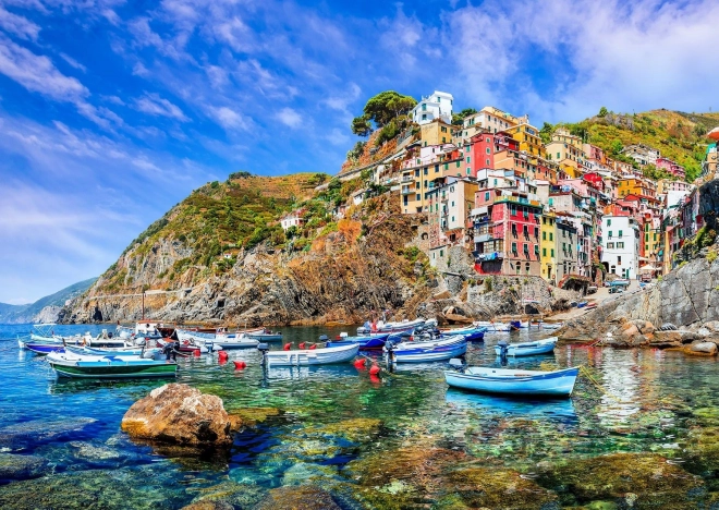 Παζλ Riomaggiore, Cinque Terre, Ιταλία 1000 κομμάτια