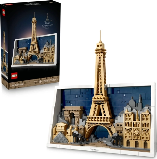 LEGO Architecture Παρίσι – η πόλη της αγάπης, σετ κατασκευής για ενήλικες