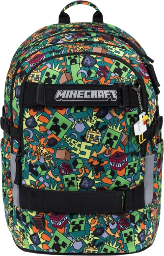 Σχολικό σακίδιο BAAGL Skate MINECRAFT Chaos