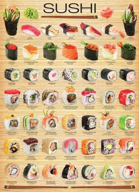EUROGRAPHICS Παζλ Sushi 1000 κομμάτια