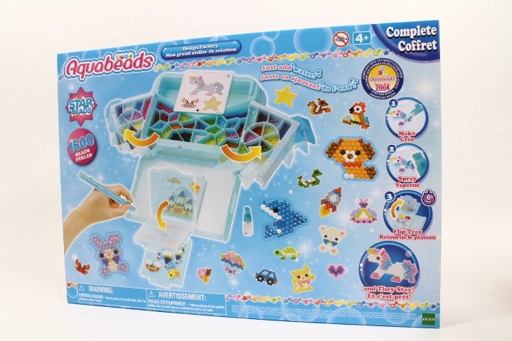 Aquabeads Design Factory δημιουργικό σετ με υδάτινες χάντρες