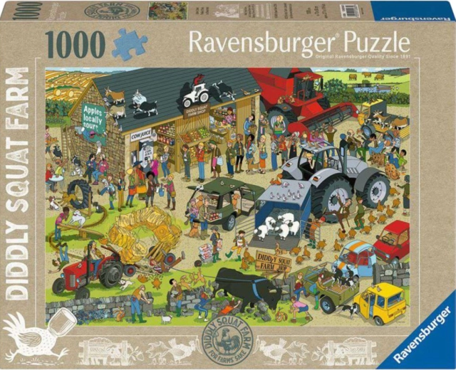 Παζλ Ravensburger Farma Diddly Squat Shop 1000 κομμάτια
