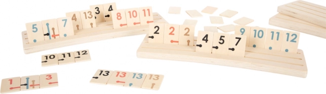 Ξύλινο επιτραπέζιο παιχνίδι Rummy Gold Edition από τη SMALL FOOT