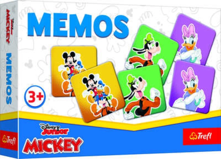 Παιχνίδι μνήμης (Pexeso) mini MICKEY MOUSE – επιτραπέζιο παιχνίδι για παιδιά