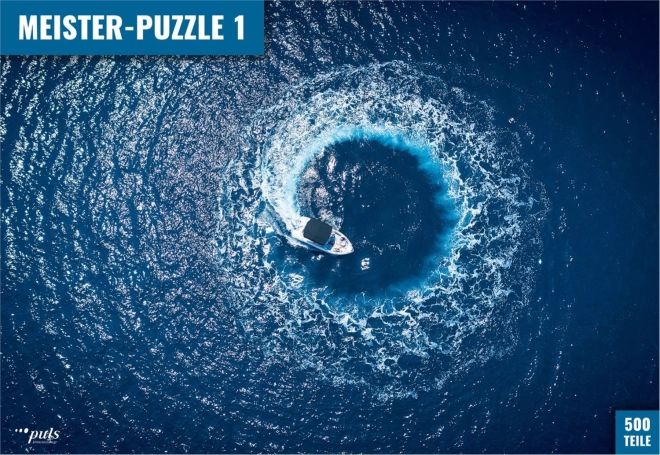 PULS ENTERTAINMENT meister-puzzle 1: πλοίο – απαιτητικό παζλ 500 κομματιών