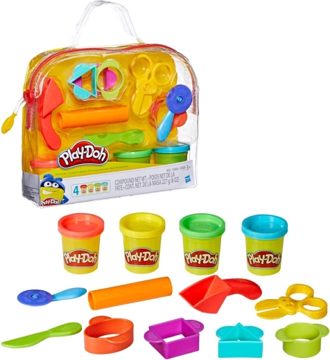 Play-Doh δημιουργικό σετ εκκίνησης με πλαστελίνη και εργαλεία