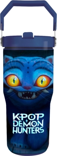 K-pop Demon Hunters ταξιδιωτική κούπα με χερούλι derpy tiger