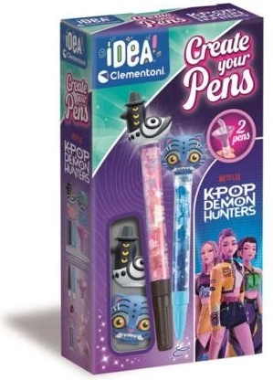 Clementoni Idea Art μίνι εργοστάσιο στυλό K-pop Demon Hunters Derpy και Sussie