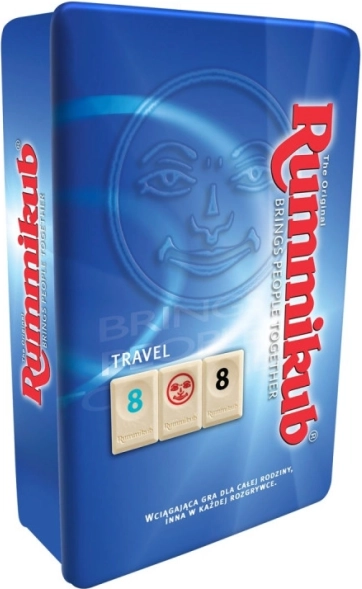 Rummikub Travel Tin – ταξιδιωτική μεταλλική έκδοση του οικογενειακού παιχνιδιού